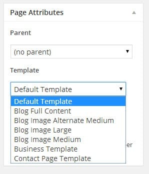 page-template-wp